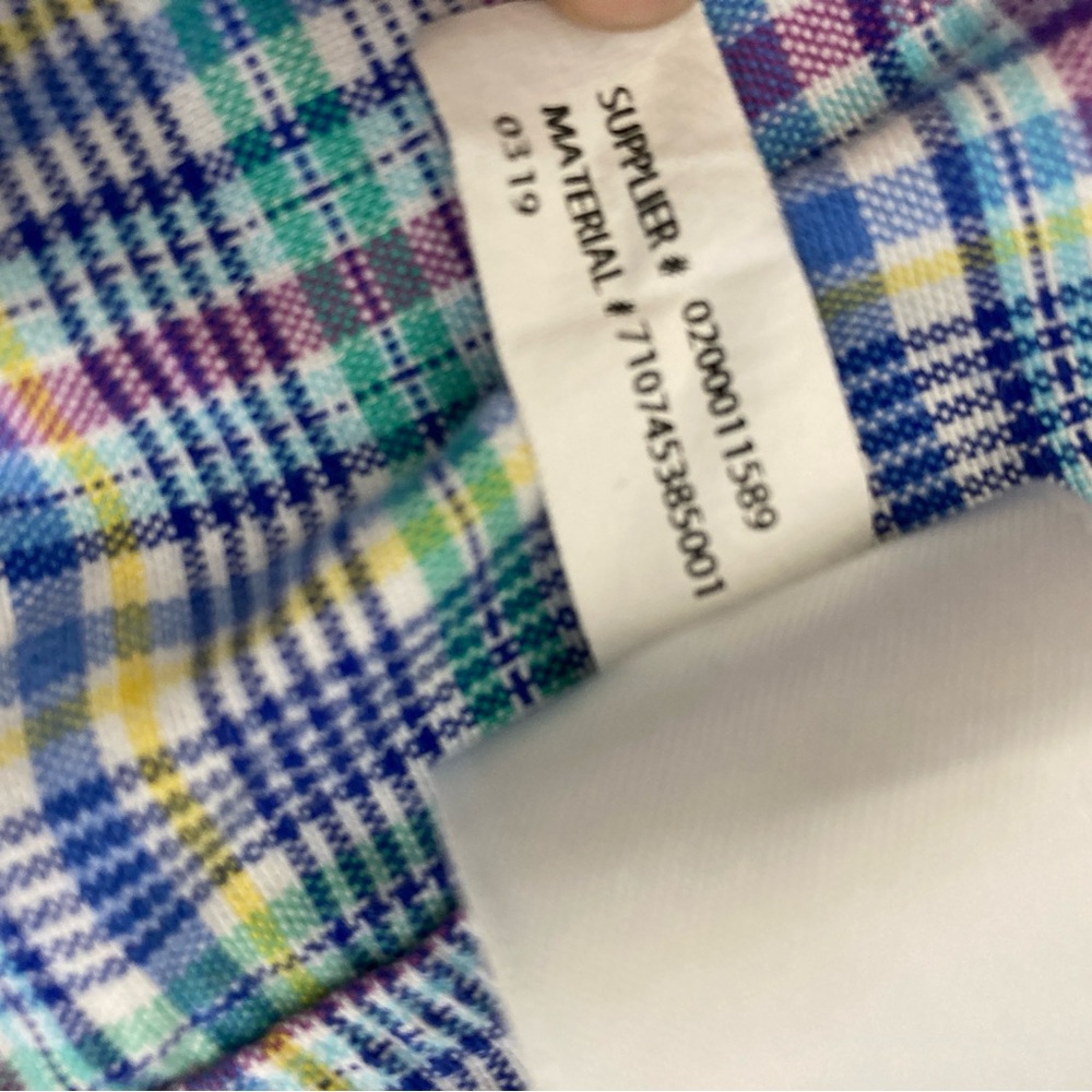 Polo Ralph Lauren Classic Fit Oxford Button Down Shirt Plaid Colorful Mens L - Picture 14 of 16